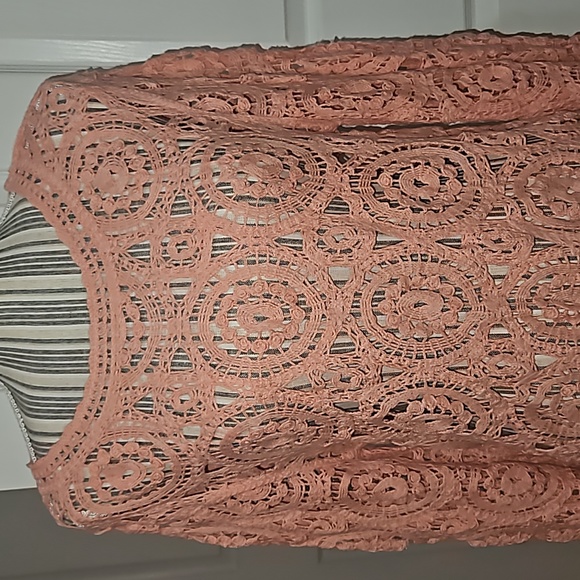 Oliver. o Women Crochet Top Eyalet Blouse SW3522 style Size L Conyon Clay - Picture 3 of 12